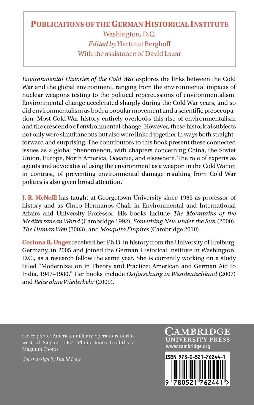 Rückseite: 9780521762441 | Environmental Histories of the Cold War | John R. Mcneill (u. a.)
