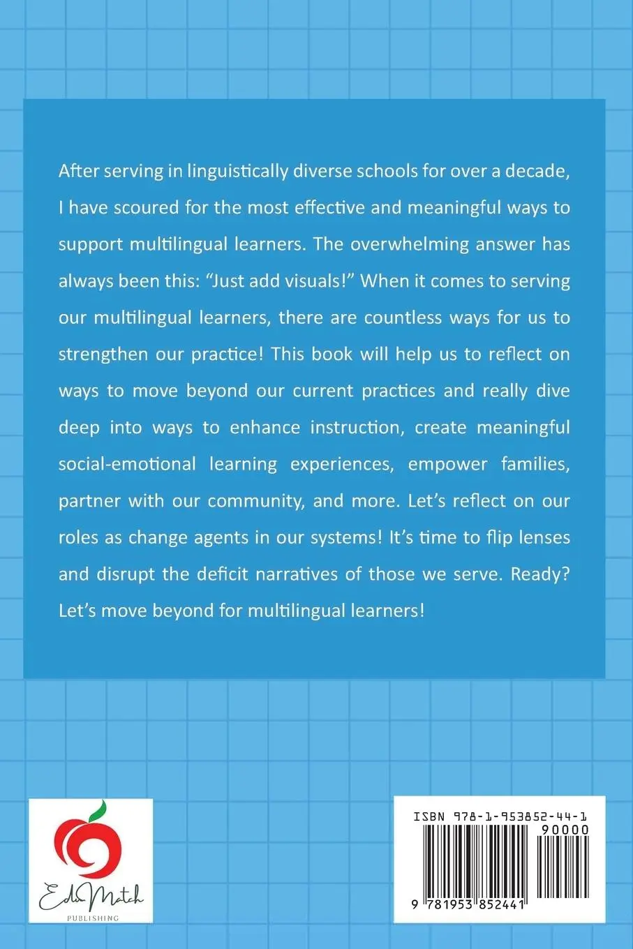 Rückseite: 9781953852441 | Moving Beyond for Multilingual Learners | Carly Spina | Taschenbuch