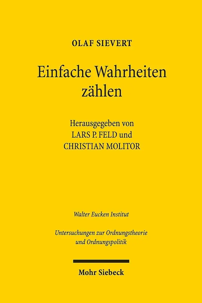 Cover: 9783161552441 | Einfache Wahrheiten zählen | Olaf Sievert | Taschenbuch | XVI | 2022