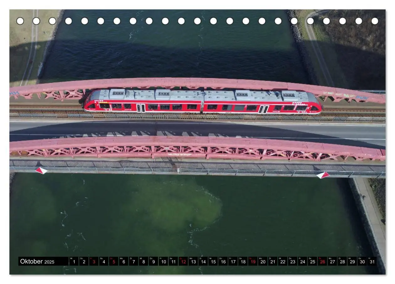 Bild: 9783435262441 | 100 Meter über Grund - Am Nord-Ostsee-Kanal (Tischkalender 2025 DIN...