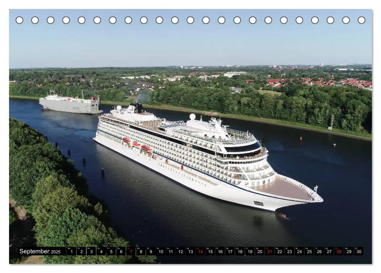 Bild: 9783435262441 | 100 Meter über Grund - Am Nord-Ostsee-Kanal (Tischkalender 2025 DIN...