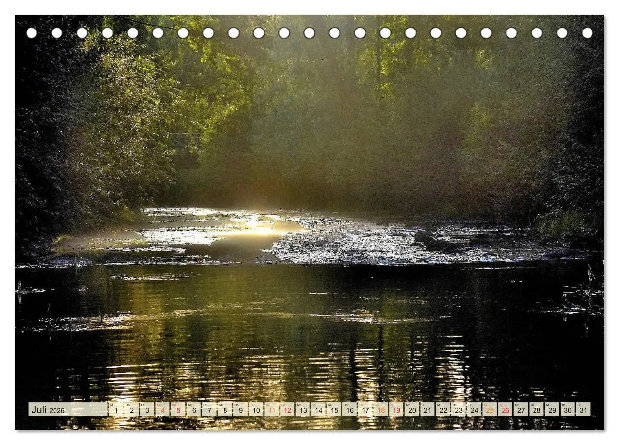 Bild: 9783457732441 | Landschaft an der Wümme (Tischkalender 2026 DIN A5 quer), CALVENDO...