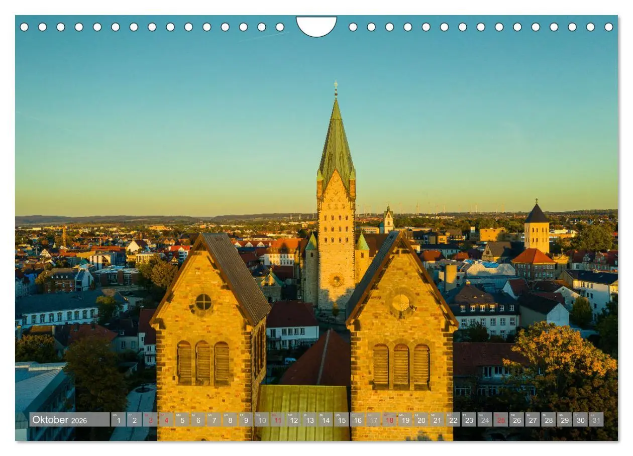 Bild: 9783457972441 | Ein Blick auf Paderborn (Wandkalender 2026 DIN A4 quer), CALVENDO...
