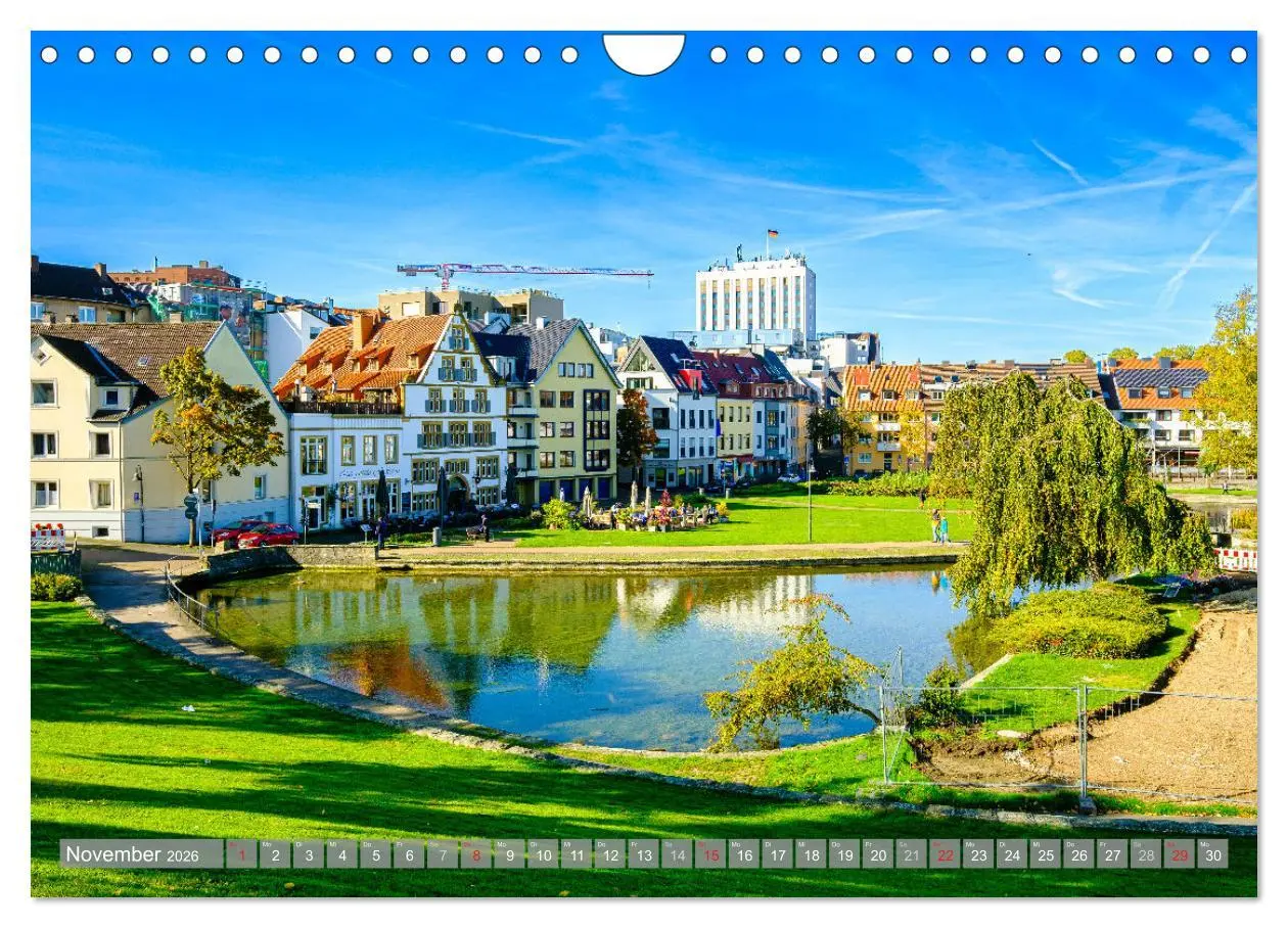 Bild: 9783457972441 | Ein Blick auf Paderborn (Wandkalender 2026 DIN A4 quer), CALVENDO...