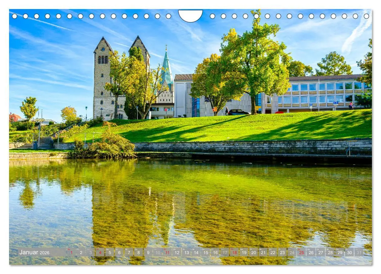 Bild: 9783457972441 | Ein Blick auf Paderborn (Wandkalender 2026 DIN A4 quer), CALVENDO...