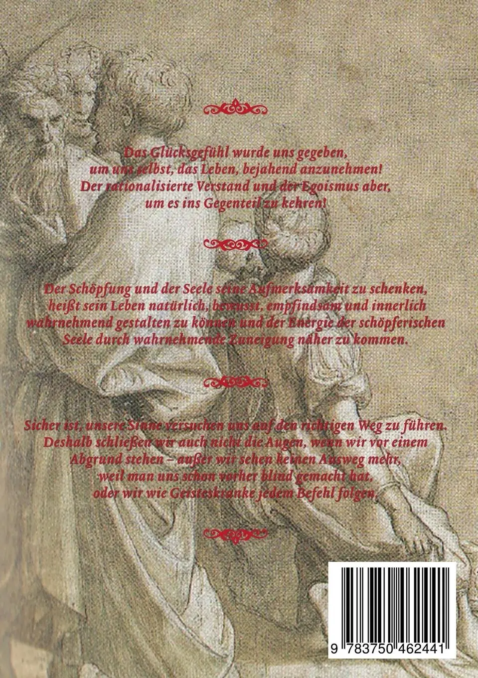 Rückseite: 9783750462441 | Über Wesen und Sinn der Gefühle | Wilhelm Ratzenböck | Taschenbuch