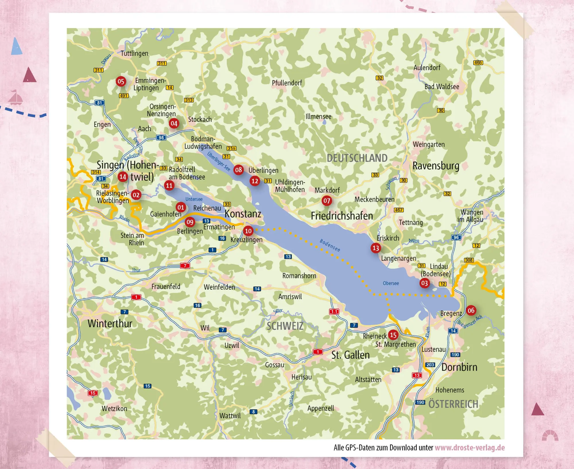 Bild: 9783770022441 | Bodensee. Radeln für die Seele | Wohlfühltouren | Reinhard Schröter