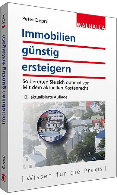 Cover: 9783802932441 | Immobilien günstig ersteigern | Peter Depré | Taschenbuch | 160 S.