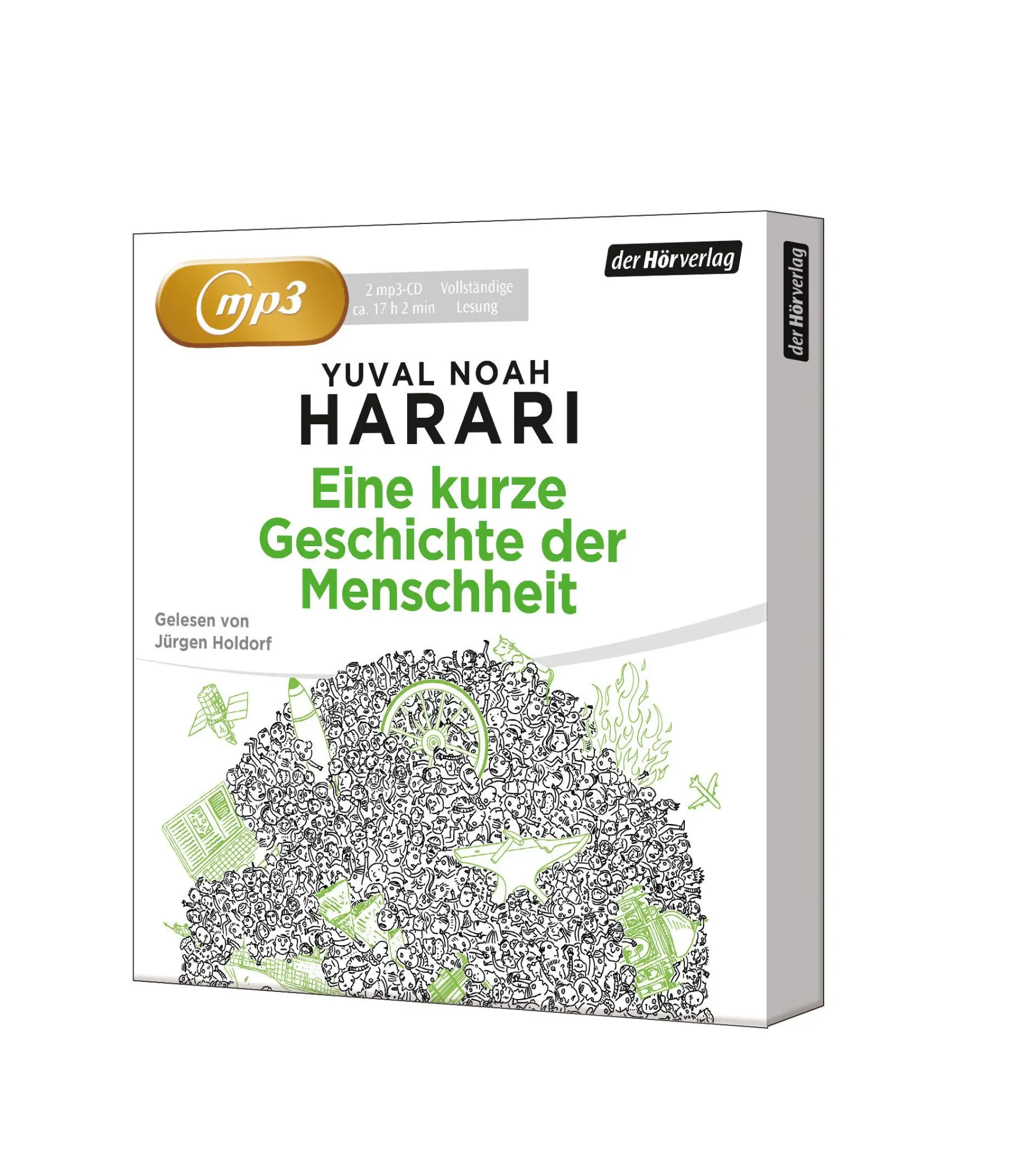 Bild: 9783844512441 | Eine kurze Geschichte der Menschheit | Yuval Noah Harari | MP3 | 2013