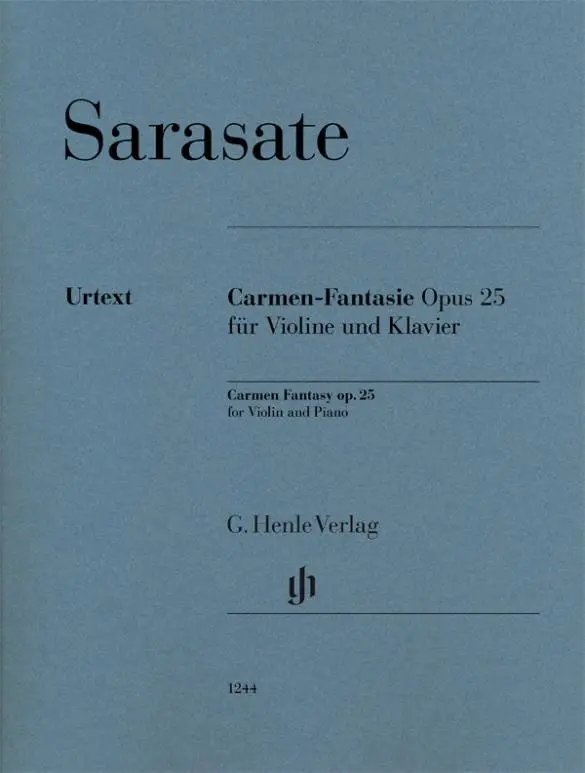 Cover: 9790201812441 | Carmen-Fantasie op. 25 für Violine und Klavier | Peter Jost | Buch