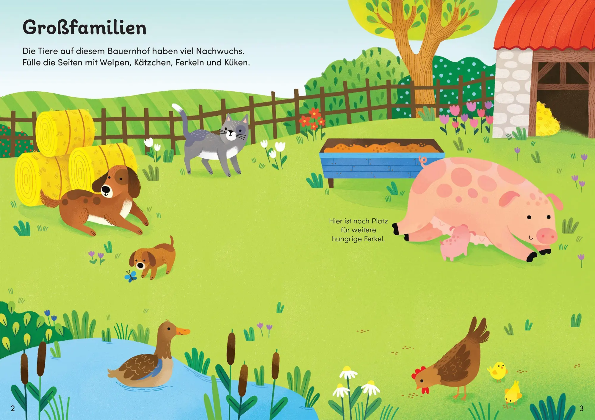 Bild: 9781035702541 | Mein Immer-wieder-Stickerbuch: Tierkinder | Eva Rojas | Taschenbuch