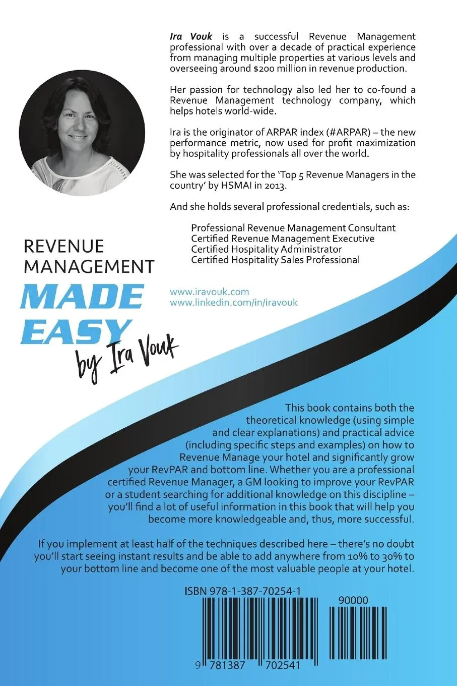 Rückseite: 9781387702541 | REVENUE MANAGEMENT MADE EASY, for Midscale and Limited-Service Hotels