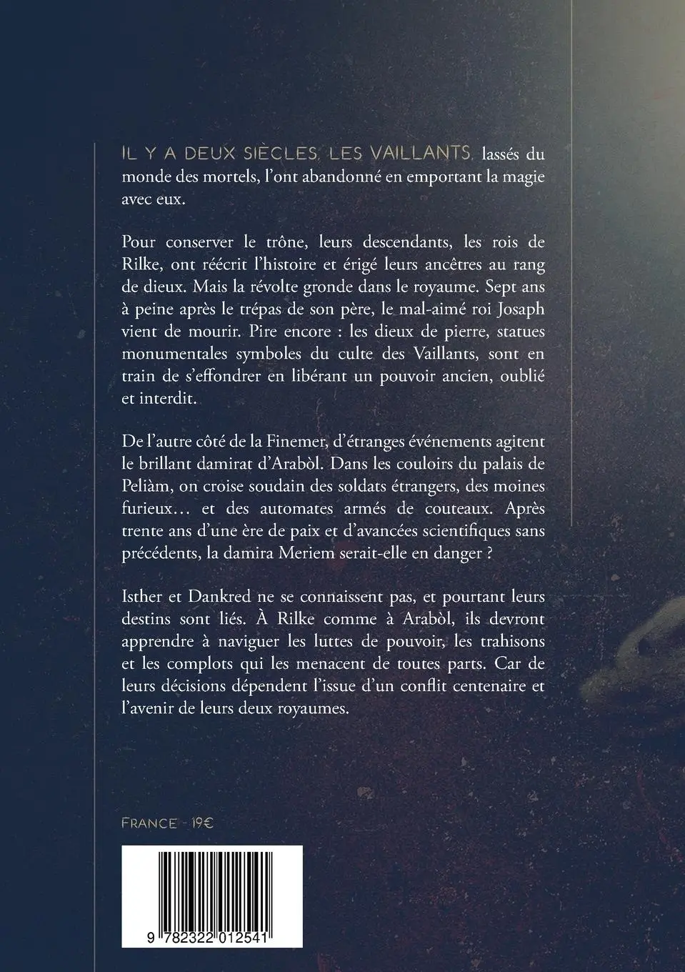 Rückseite: 9782322012541 | Les Dieux de Pierre | Aesir - Livre 1 | Cléo Monselois | Taschenbuch