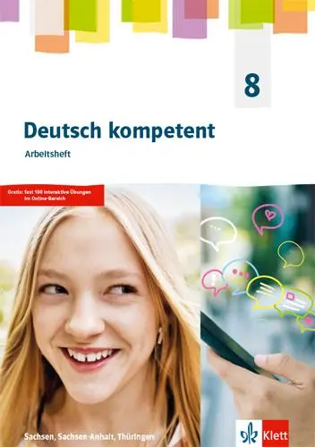 Cover: 9783123162541 | Deutsch kompetent 8. Arbeitsheft mit interaktiven Übungen Klasse 8....