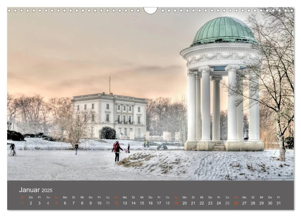 Bild: 9783435632541 | Leipzig - Parks und Landschaften (Wandkalender 2025 DIN A3 quer),...