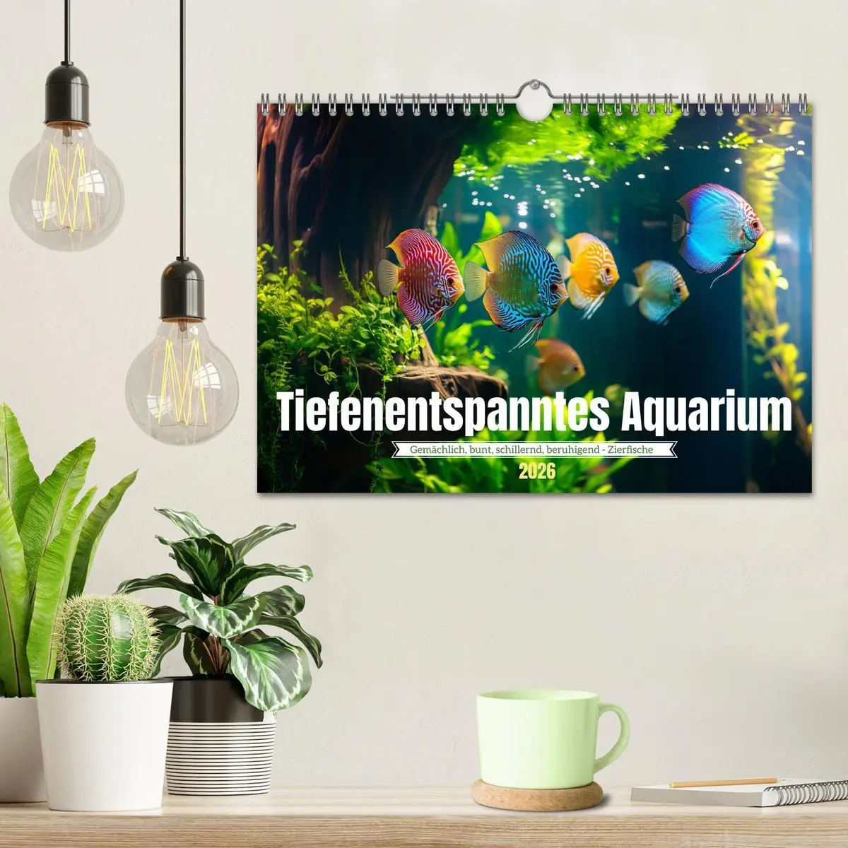 Bild: 9783457272541 | Tiefenentspanntes Aquarium (Wandkalender 2026 DIN A4 quer),...