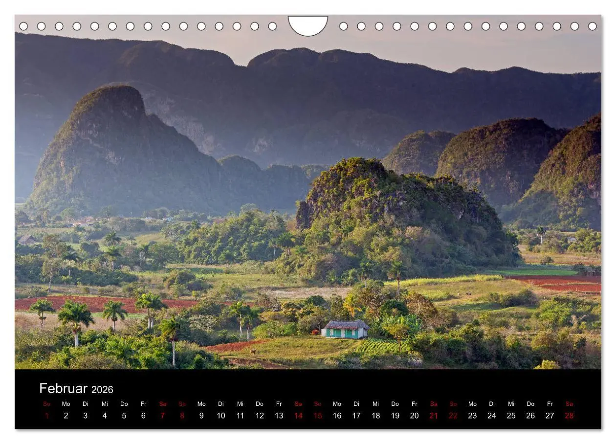 Bild: 9783457892541 | Kuba 2026 (Wandkalender 2026 DIN A4 quer), CALVENDO Monatskalender
