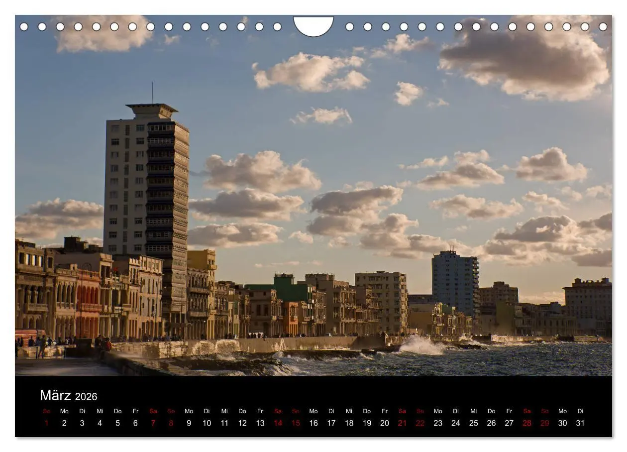 Bild: 9783457892541 | Kuba 2026 (Wandkalender 2026 DIN A4 quer), CALVENDO Monatskalender