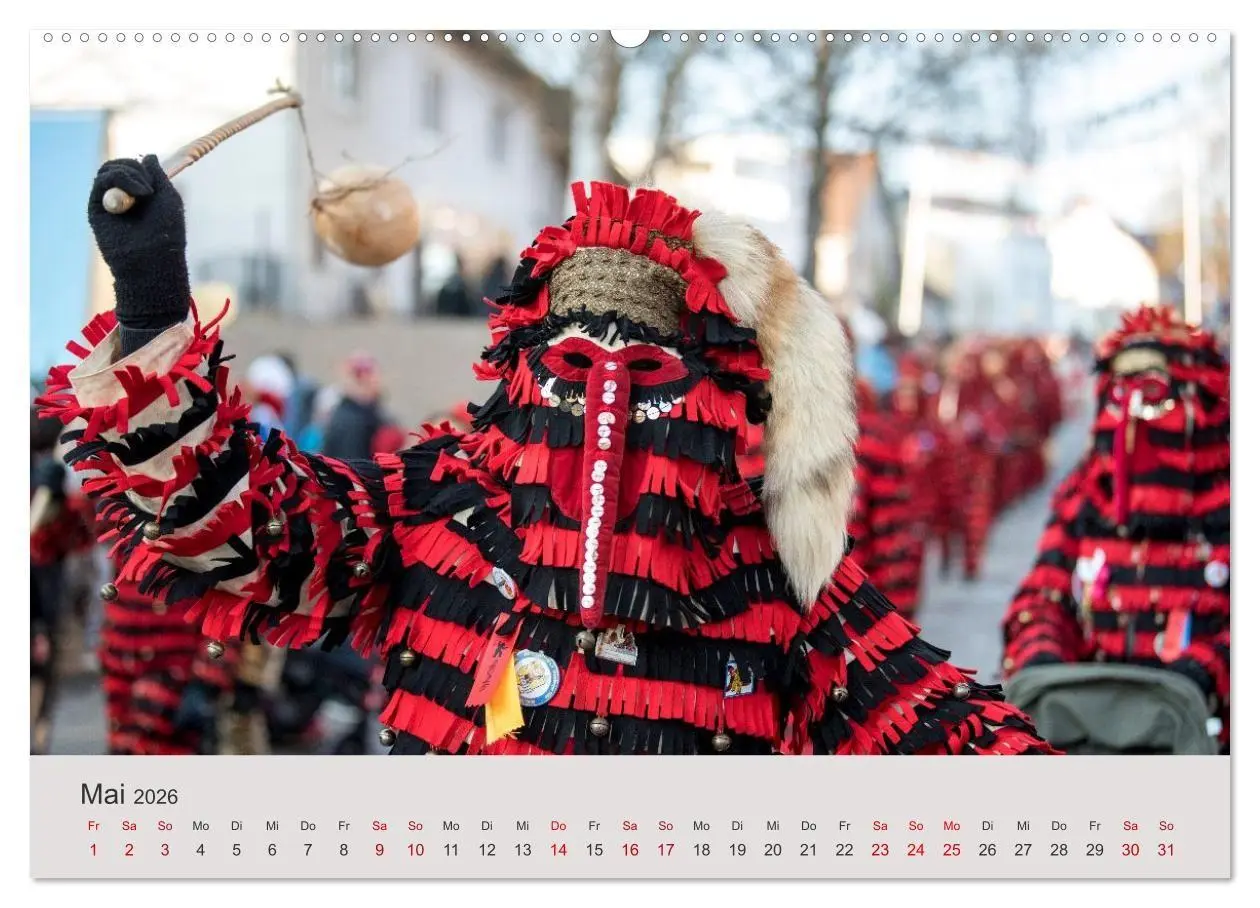 Bild: 9783516672541 | Narri 2026 Bilder der Schwäbisch-Alemannischen Fasnet (Wandkalender...