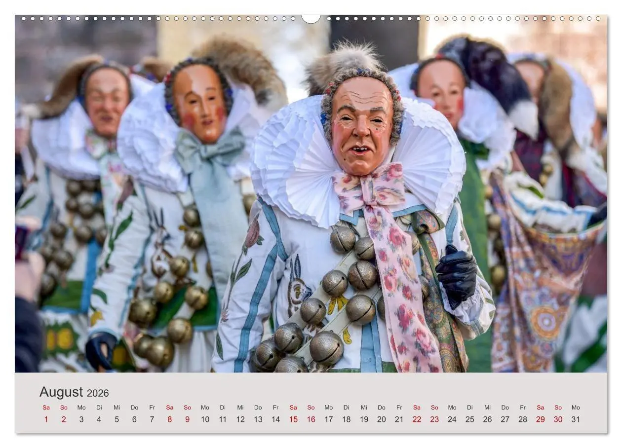Bild: 9783516672541 | Narri 2026 Bilder der Schwäbisch-Alemannischen Fasnet (Wandkalender...