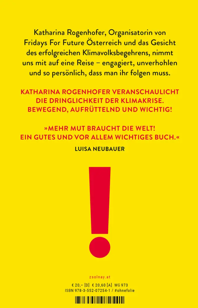 Bild: 9783552072541 | Ändert sich nichts, ändert sich alles | Katharina Rogenhofer (u. a.)