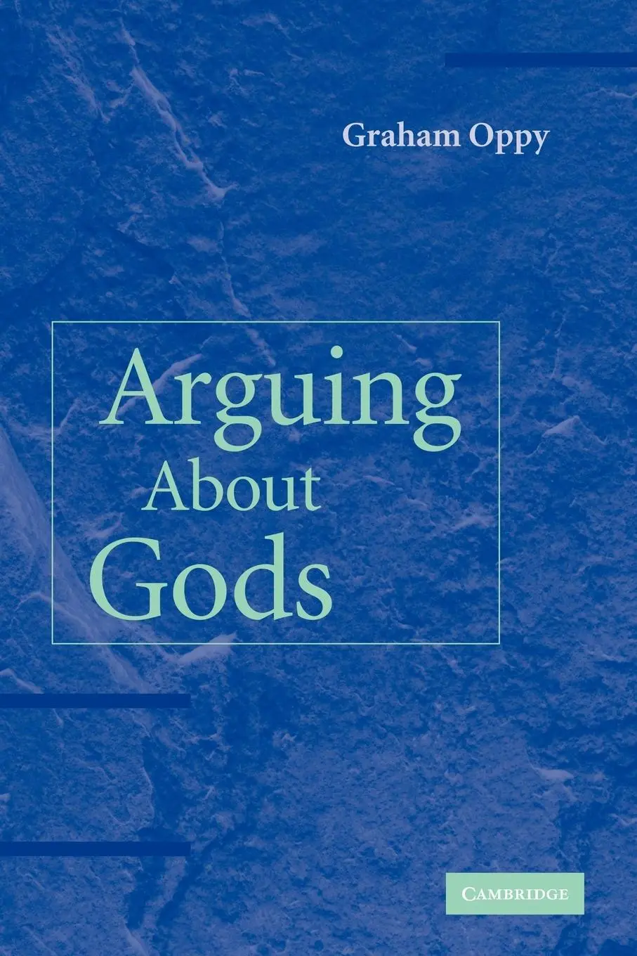 Cover: 9780521122641 | Arguing about Gods | Graham Oppy | Taschenbuch | Englisch | 2009