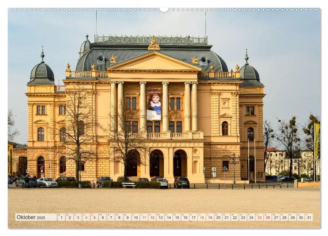 Bild: 9783435242641 | Wunderschönes Schwerin (Wandkalender 2025 DIN A2 quer), CALVENDO...