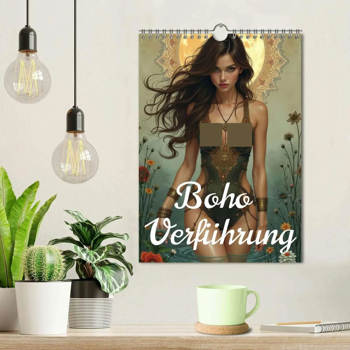 Bild: 9783457262641 | Boho Verführung (Wandkalender 2026 DIN A4 hoch), CALVENDO...