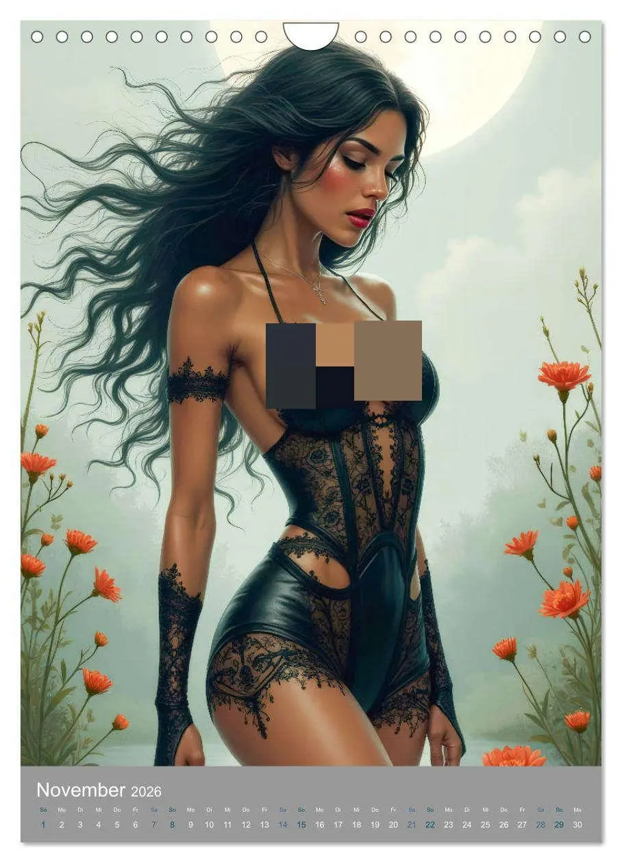 Bild: 9783457262641 | Boho Verführung (Wandkalender 2026 DIN A4 hoch), CALVENDO...