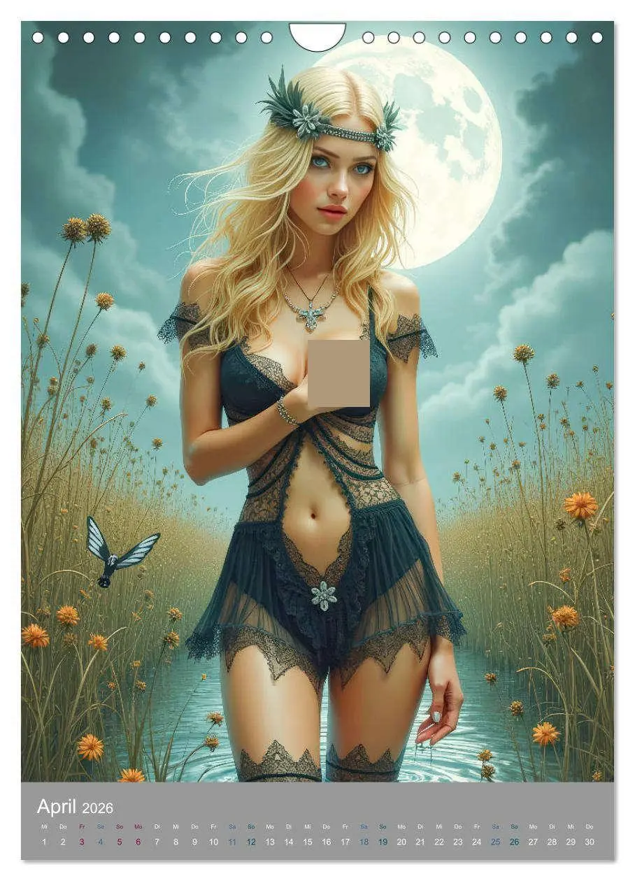 Bild: 9783457262641 | Boho Verführung (Wandkalender 2026 DIN A4 hoch), CALVENDO...