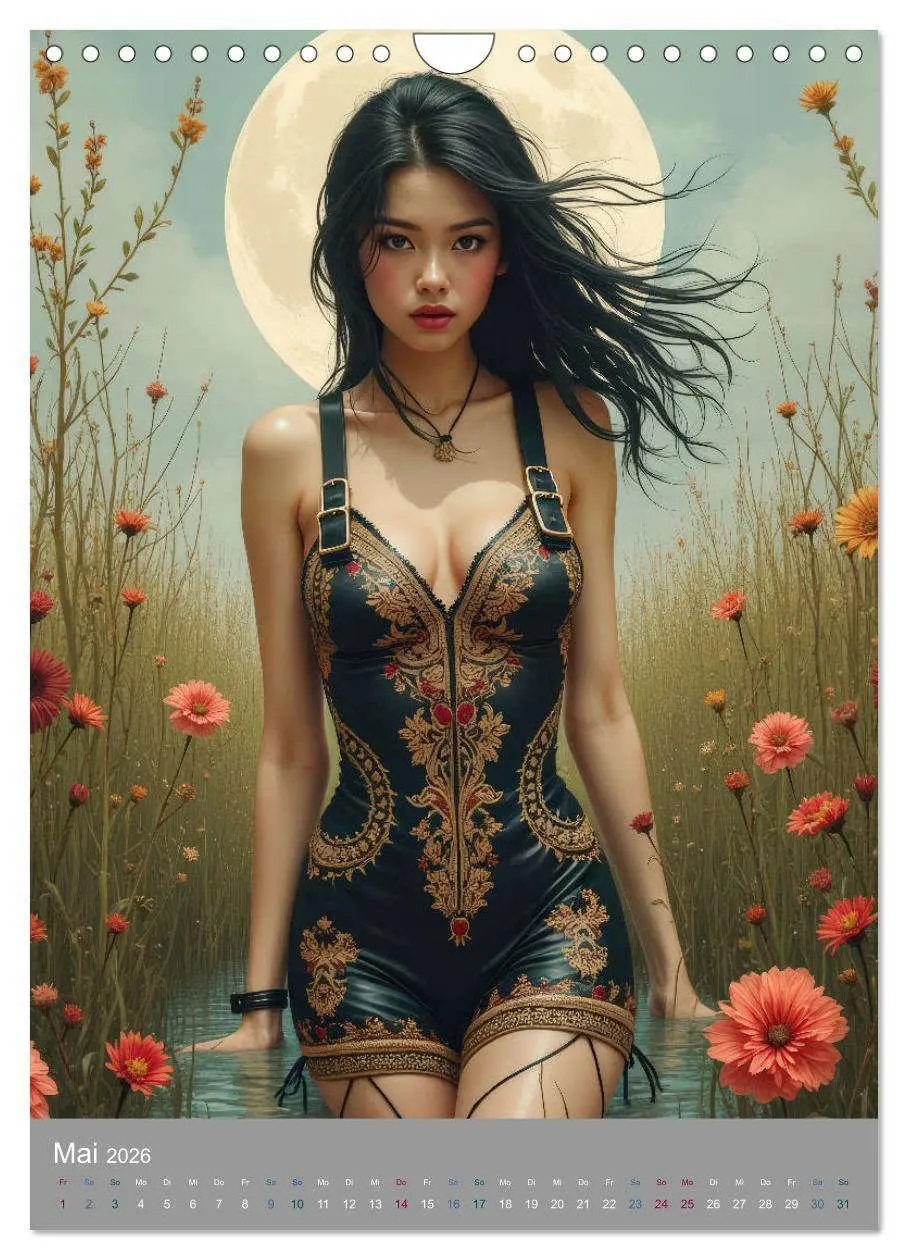 Bild: 9783457262641 | Boho Verführung (Wandkalender 2026 DIN A4 hoch), CALVENDO...