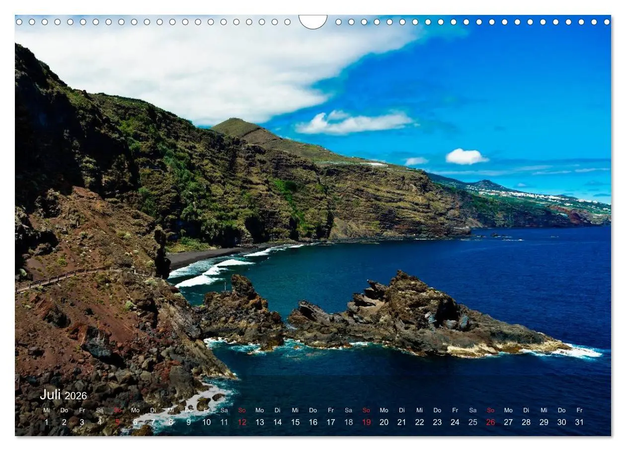 Bild: 9783516112641 | La Palma (Wandkalender 2026 DIN A3 quer), CALVENDO Monatskalender