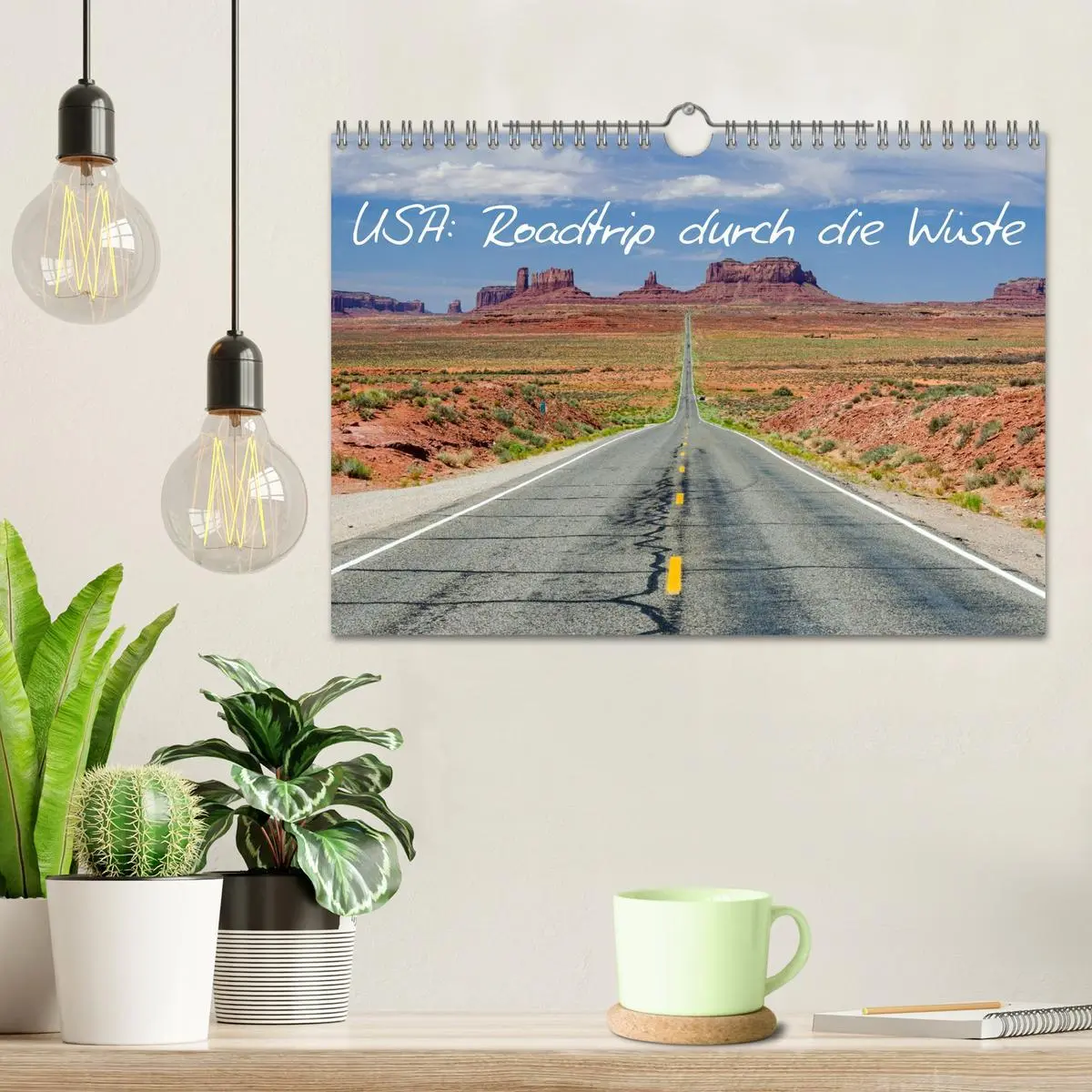 Bild: 9783516592641 | USA: Roadtrip durch die Wüste (Wandkalender 2026 DIN A4 quer),...