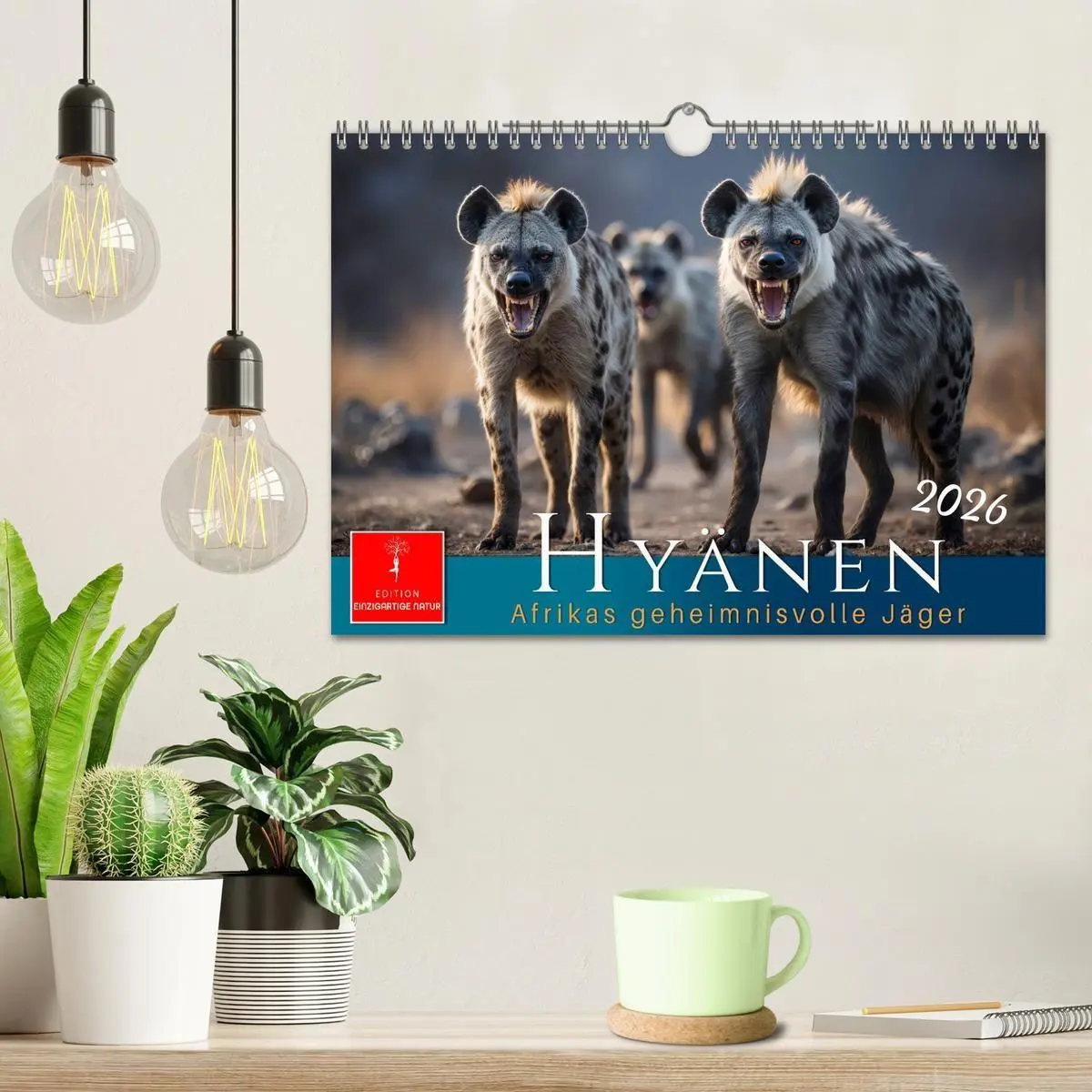 Bild: 9783516732641 | Hyänen - Afrikas geheimnisvolle Jäger (Wandkalender 2026 DIN A4...