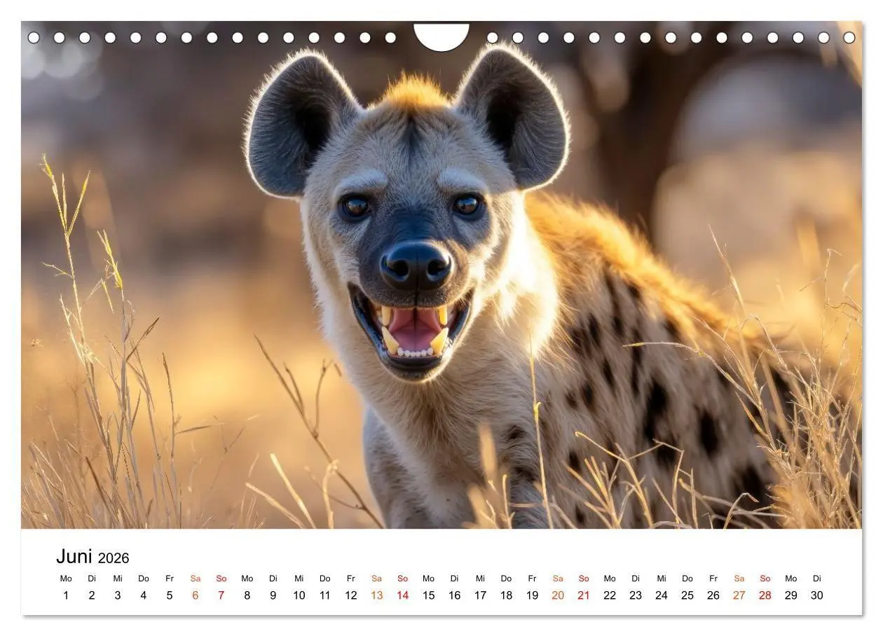 Bild: 9783516732641 | Hyänen - Afrikas geheimnisvolle Jäger (Wandkalender 2026 DIN A4...