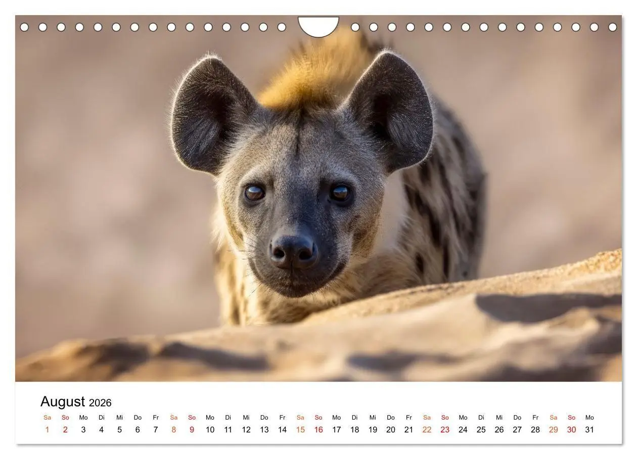 Bild: 9783516732641 | Hyänen - Afrikas geheimnisvolle Jäger (Wandkalender 2026 DIN A4...