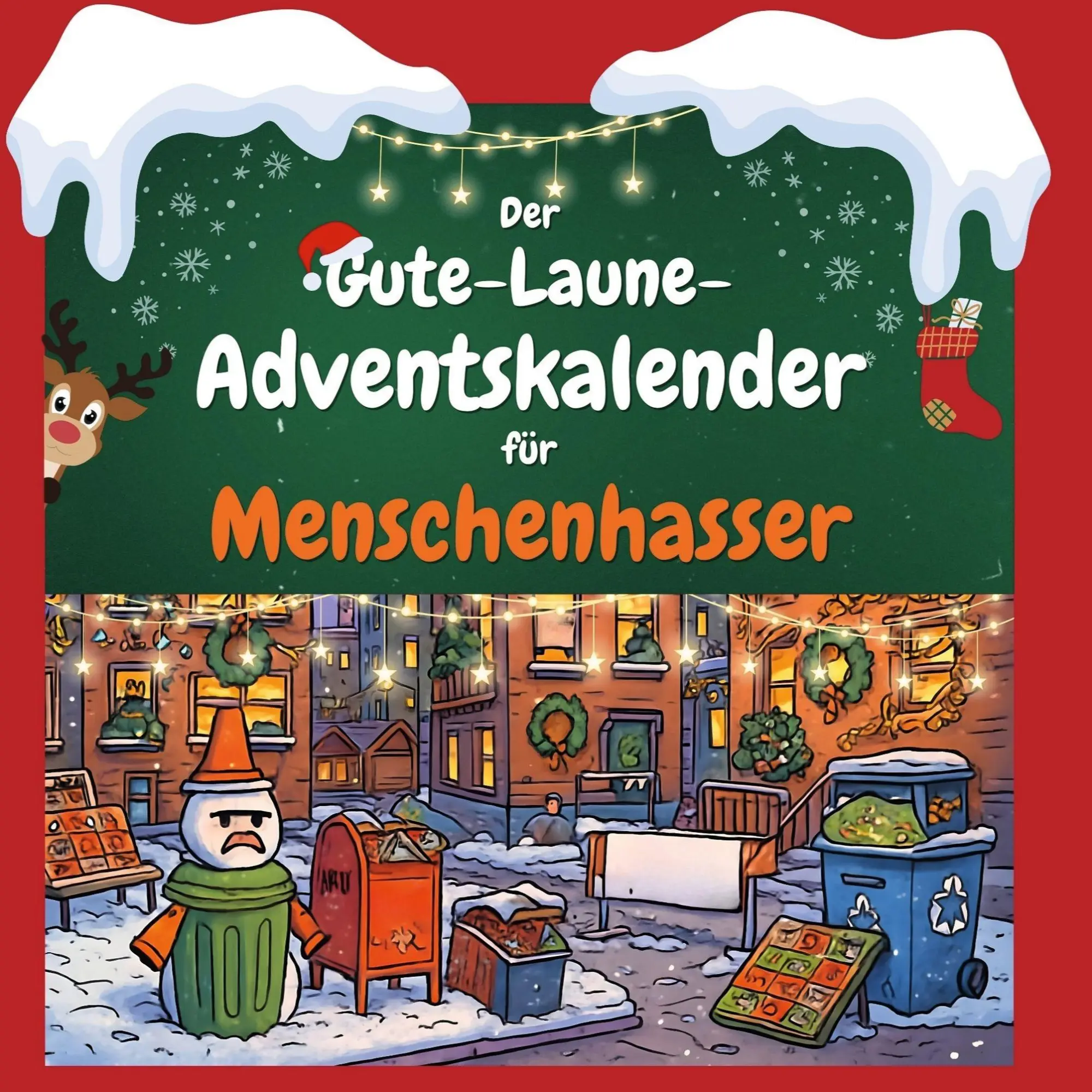 Cover: 9783695312641 | Der Gute-Laune-Adventskalender für Menschenhasser | Samuel Vogel