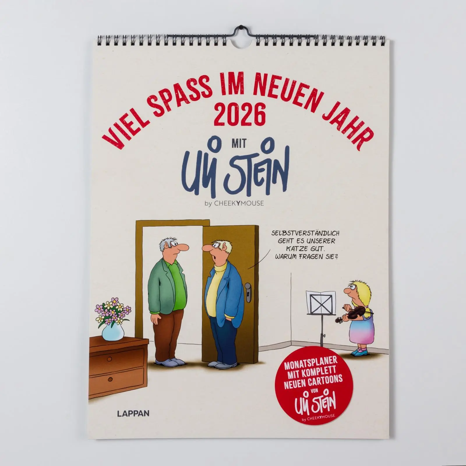 Bild: 9783830322641 | Viel Spaß im neuen Jahr 2026 mit Uli Stein by CheekYmouse:...