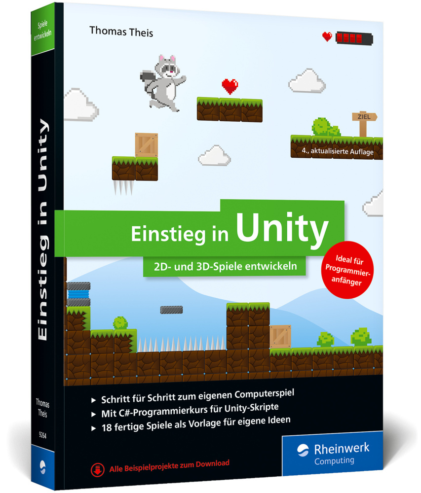 Cover: 9783836292641 | Einstieg in Unity | Thomas Theis | Taschenbuch | Deutsch | 2023