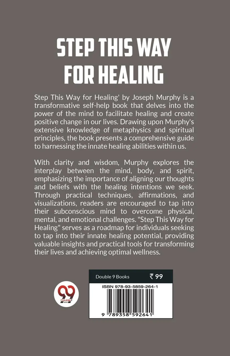 Rückseite: 9789358592641 | Step This Way For Healing | Joseph Murphy | Taschenbuch | Englisch