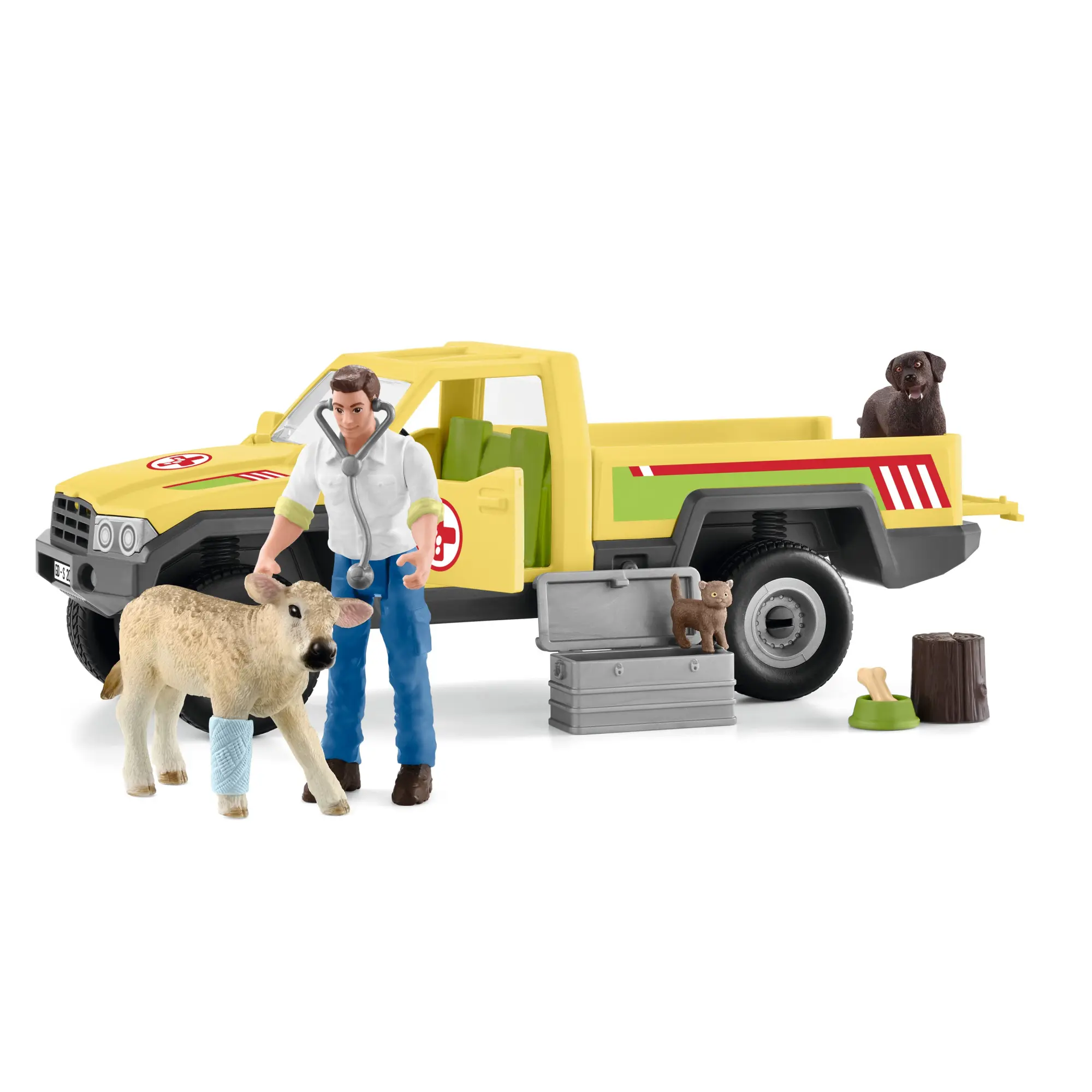 Cover: 4059433572741 | Schleich Farm World 42503 - Tierarztbesuch auf dem Bauernhof | 42503