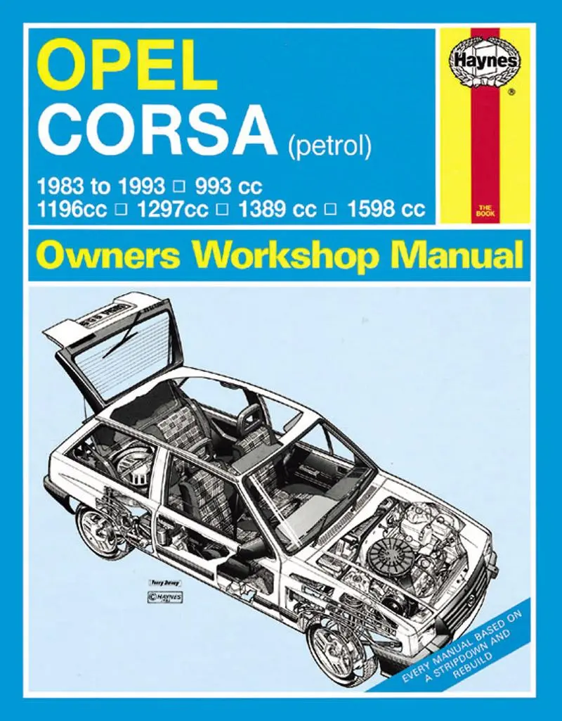 Cover: 9781785212741 | Opel Corsa Petrol (83 – Mar 93) Haynes Repair Manual | Haynes Publishi