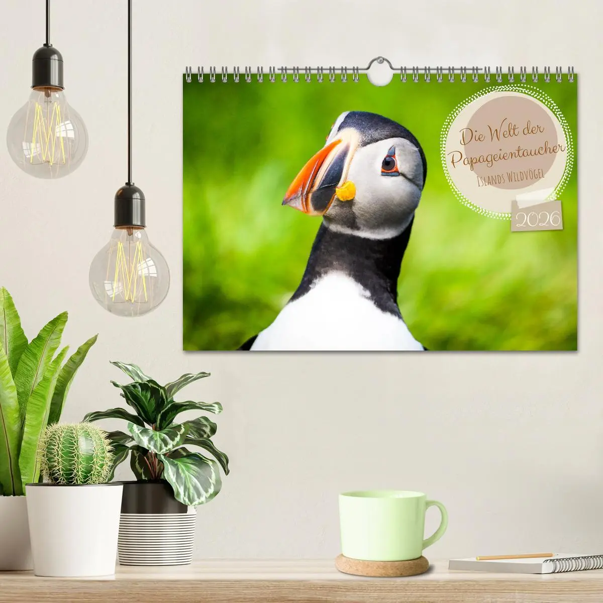 Bild: 9783457562741 | Die Welt der Papageientaucher - Islands Wildvögel (Wandkalender...