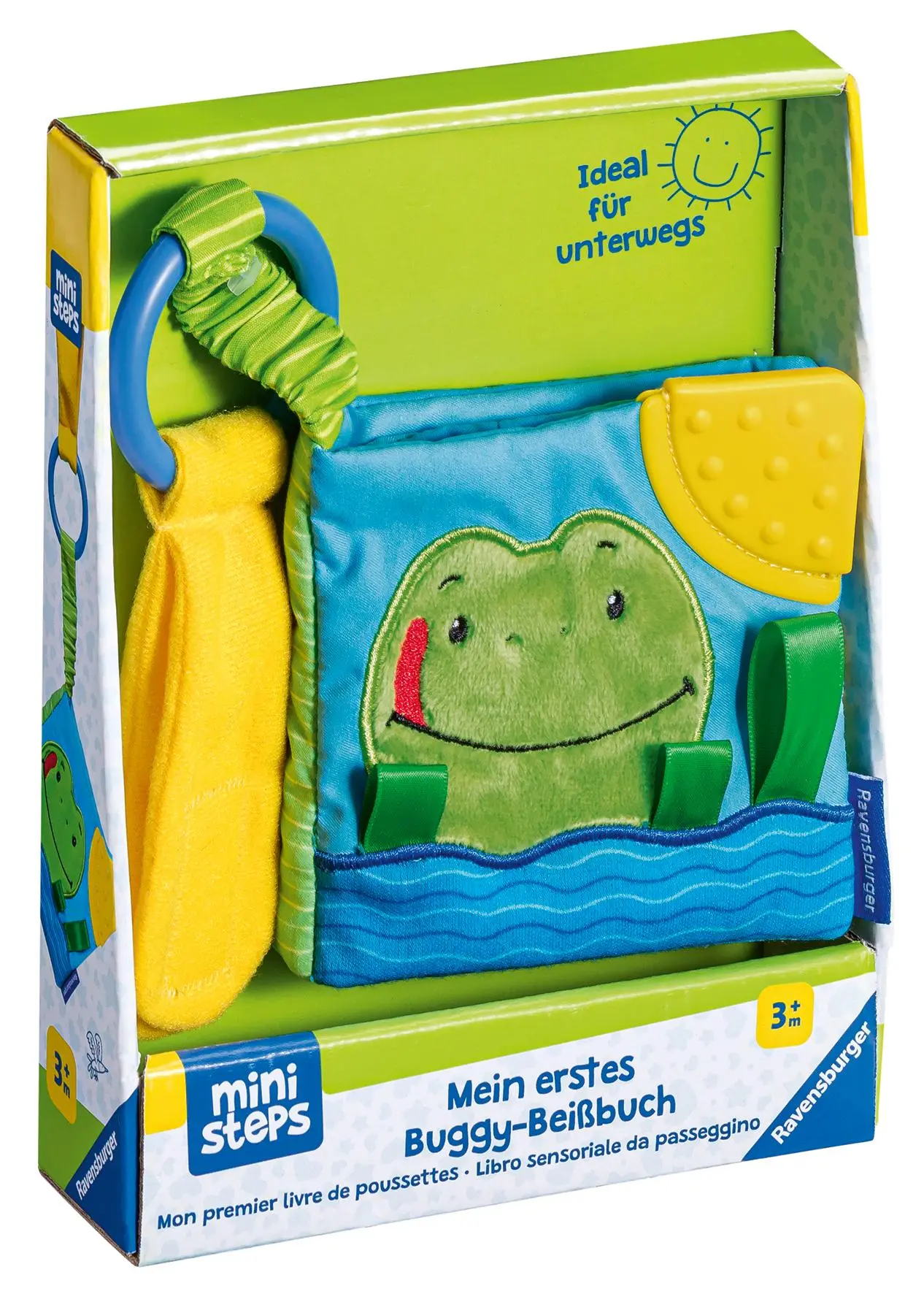 Bild: 9783473302741 | ministeps Mein erstes Buggy-Beißbuch - ab 3 Monate | Neubacher-Fesser