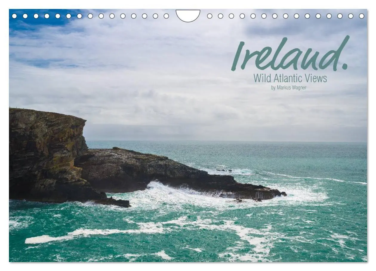 Cover: 9783516582741 | Ireland. Wild Atlantic Views / UK-Version (Wall Calendar 2026 DIN...