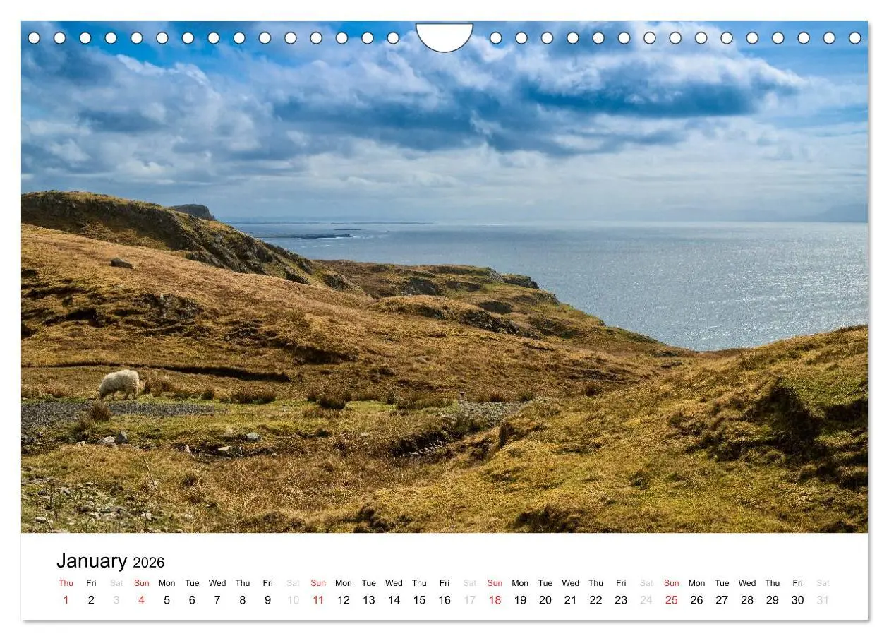 Bild: 9783516582741 | Ireland. Wild Atlantic Views / UK-Version (Wall Calendar 2026 DIN...