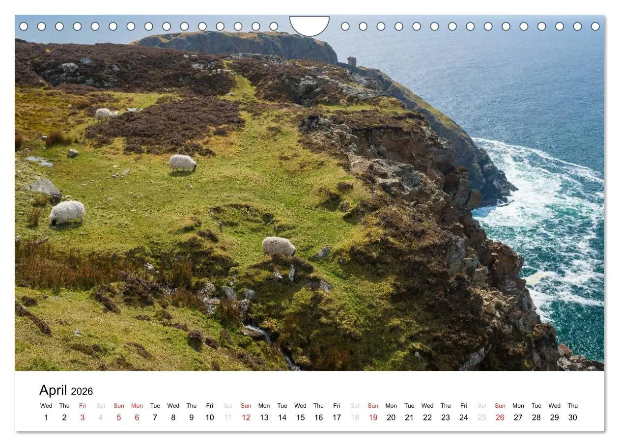 Bild: 9783516582741 | Ireland. Wild Atlantic Views / UK-Version (Wall Calendar 2026 DIN...