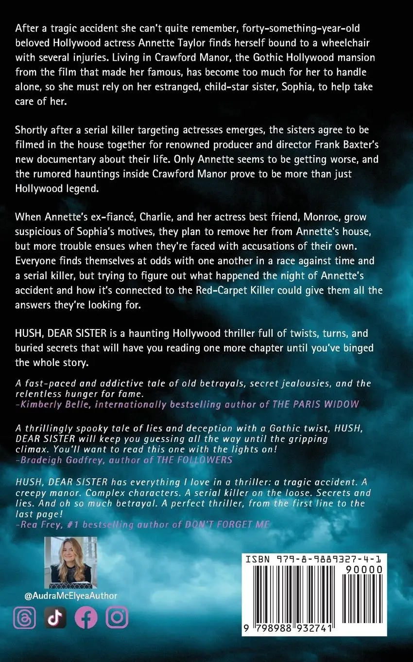 Rückseite: 9798988932741 | Hush, Dear Sister | Audra McElyea | Taschenbuch | Englisch | 2024