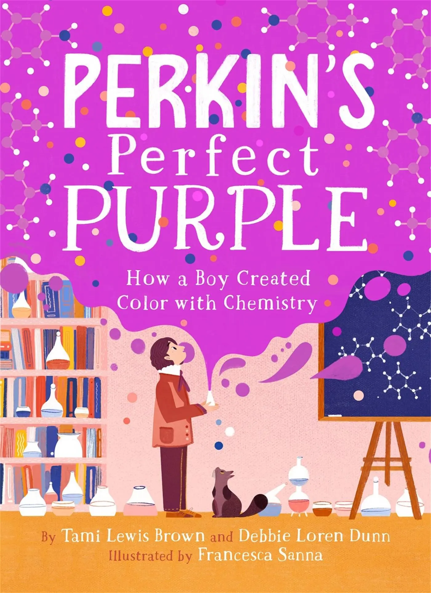 Cover: 9781368032841 | Perkin's Perfect Purple | How a Boy Created Color with Chemistry
