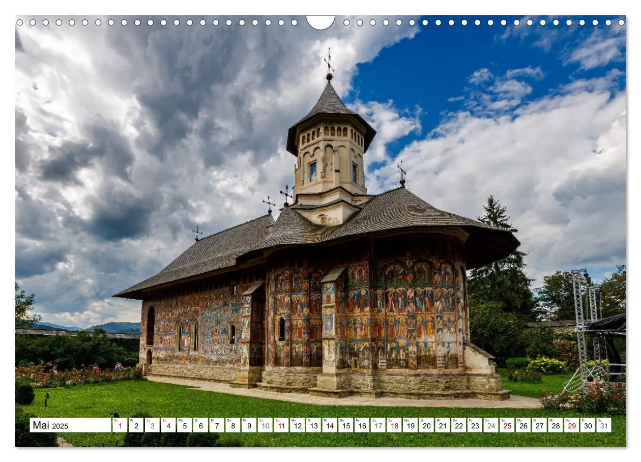 Bild: 9783383992841 | Kirchen und Klöster in Rumänien (Wandkalender 2025 DIN A3 quer),...